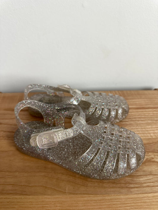 Sparkly Jelly Sandals / Size 10 Toddler