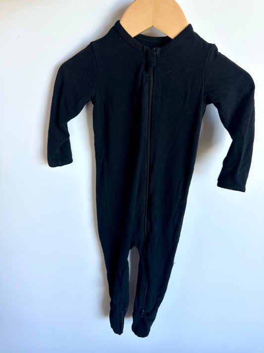 Ry & Pen Black Bamboo Sleeper / 12-18m
