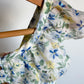 Floral Sparkly Button Top / 4T