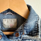 Zara Denim Distressed Jacket / 9-12m