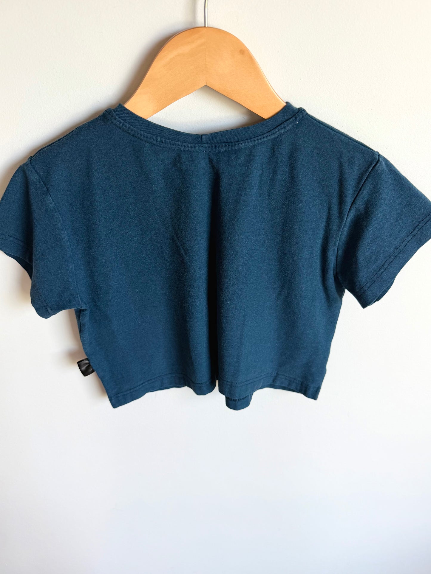 Teddy Little Blue Boxy Pocket T-shirt / 18-24m
