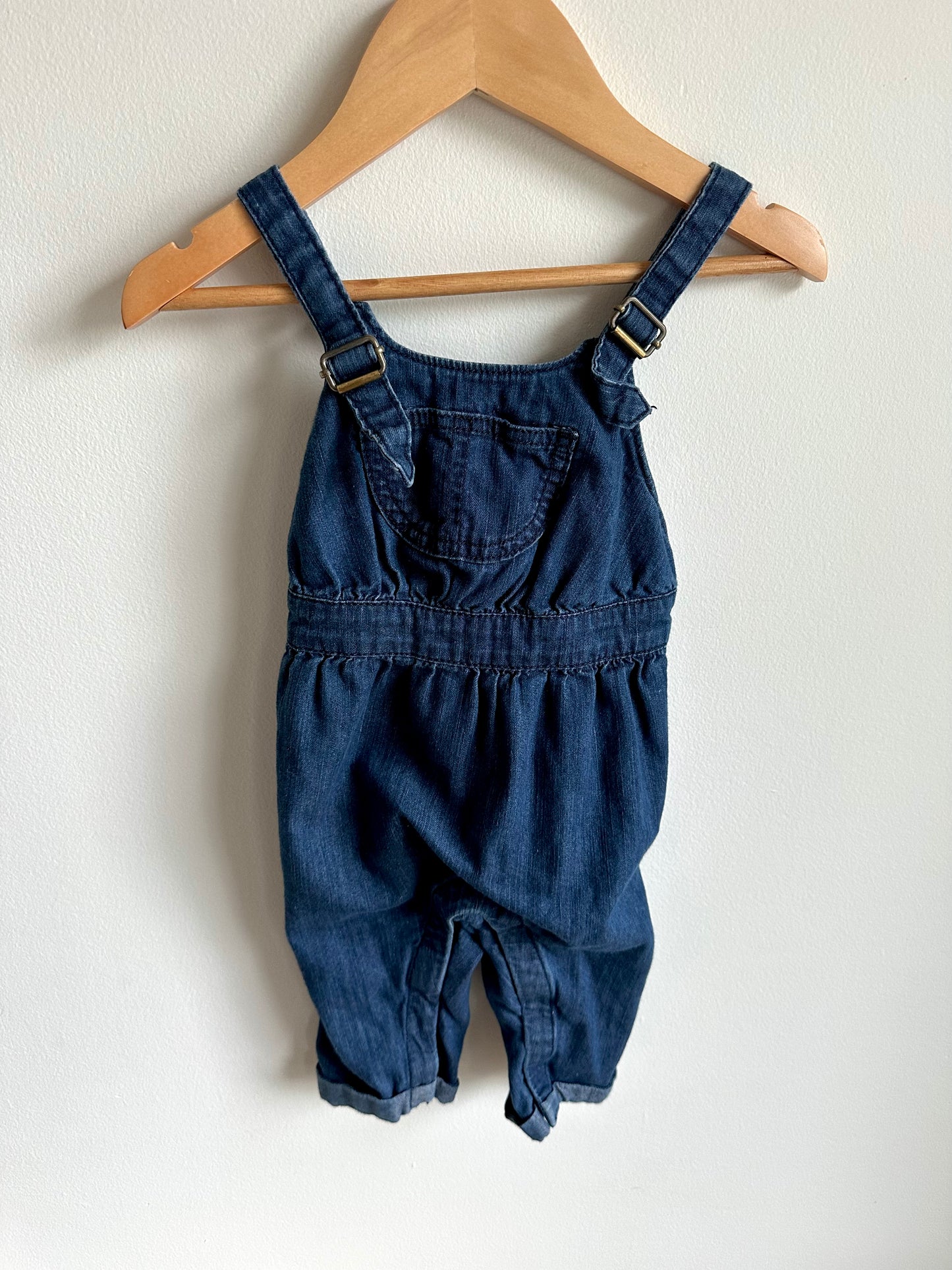 Chambray Overalls / 18-24m