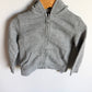 Grey Zip Hoodie / 2T