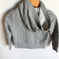 Grey Zip Hoodie / 2T