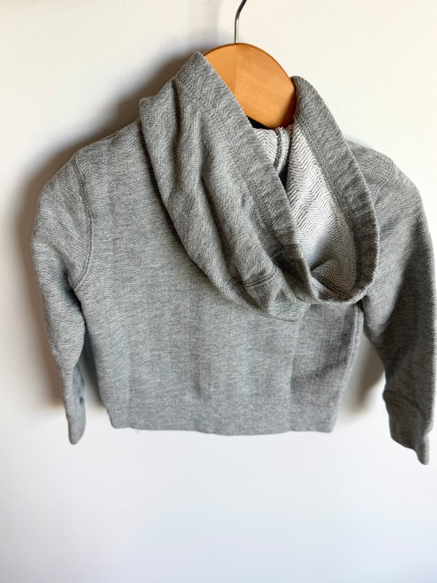 Grey Zip Hoodie / 2T