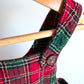 Plaid Overall Dress / 2T