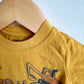 Yellow Vehicles Tee / 3-6m