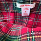 Plaid Overall Dress / 2T