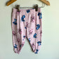 Stitch Fuzzy PJ Top + Bottoms Set / 2T