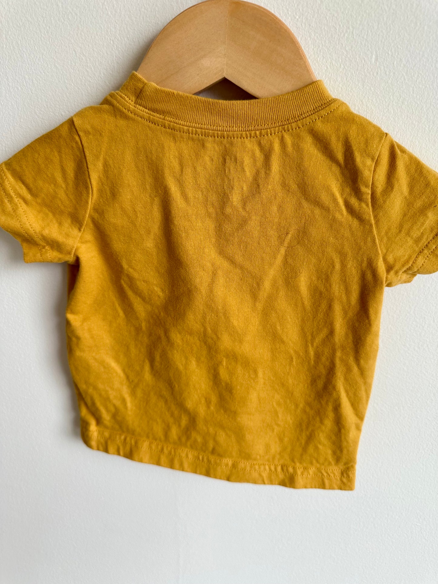 Yellow Vehicles Tee / 3-6m