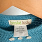 Boske Kids Blue Knit Alpaca Dress / 6-12m