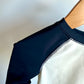 Navy + White Swim Top (With Tags) / 6-12m