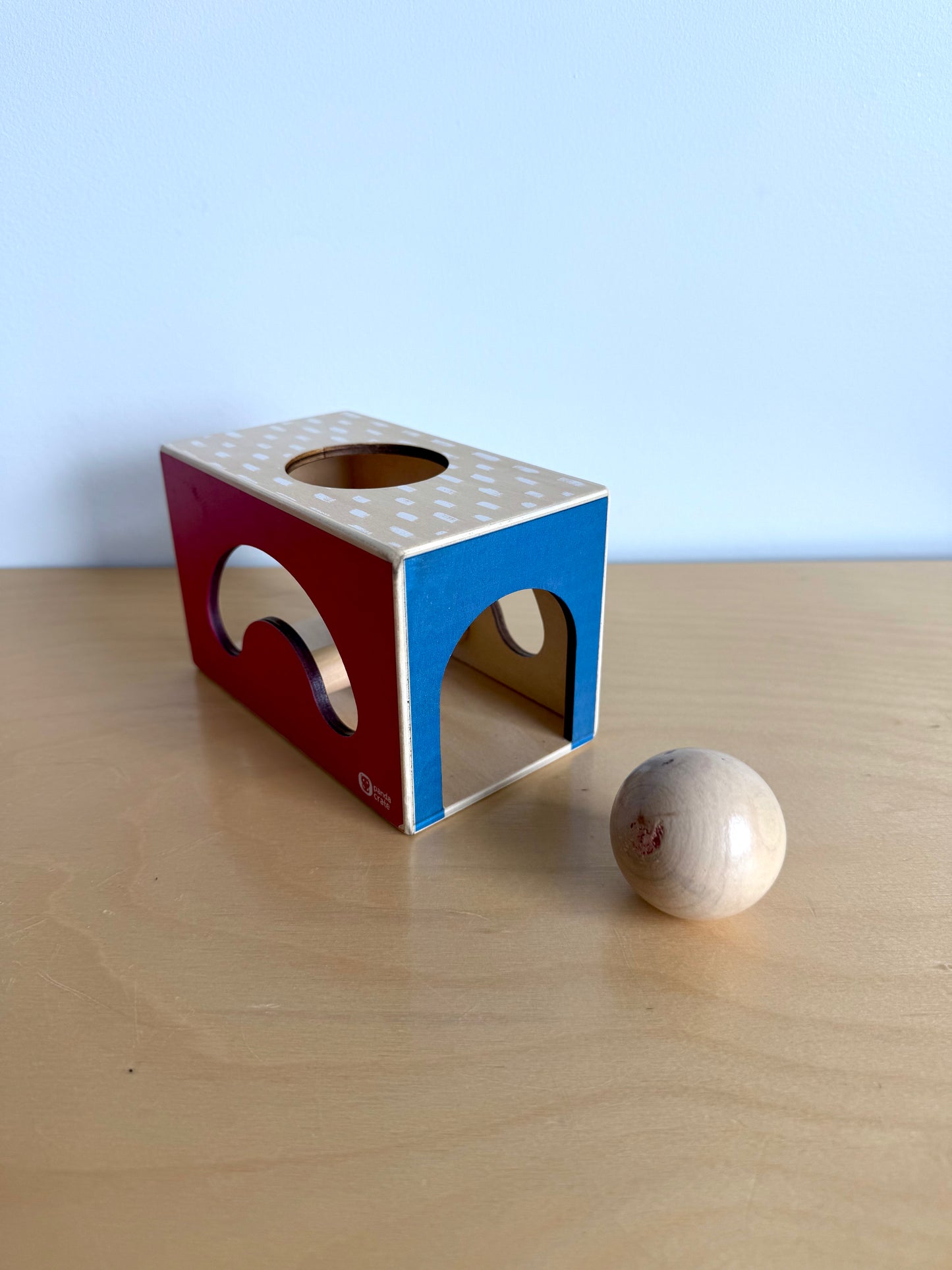 KiwiCo Panda Crate Ball Wooden Drop Toy (No Shipping)