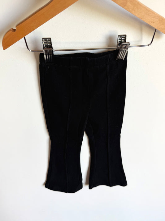 Black Flared Leggings/ 18m