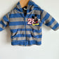 Mickey Striped Hoodie / 0-3m