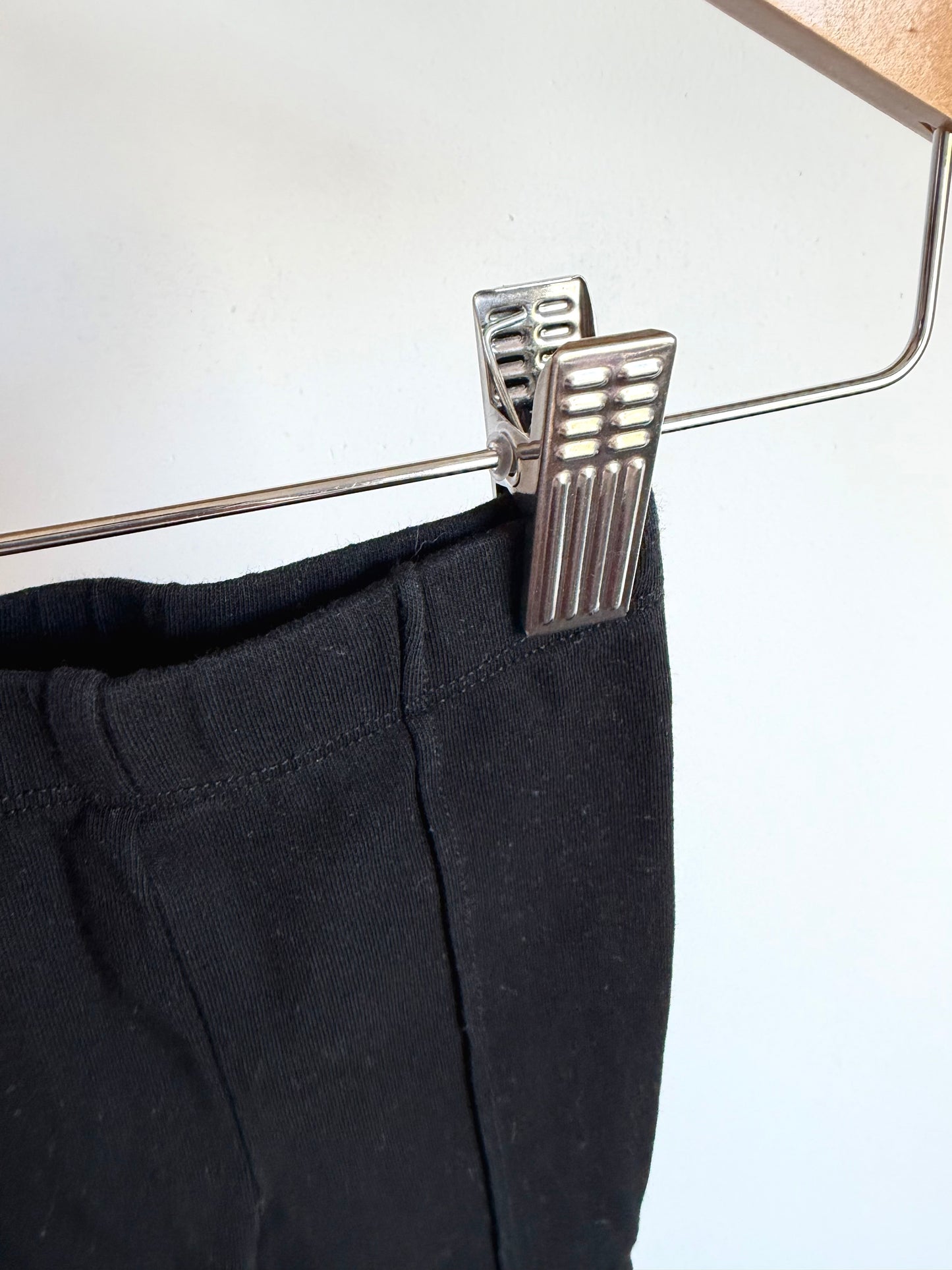 Black Flared Leggings/ 18m