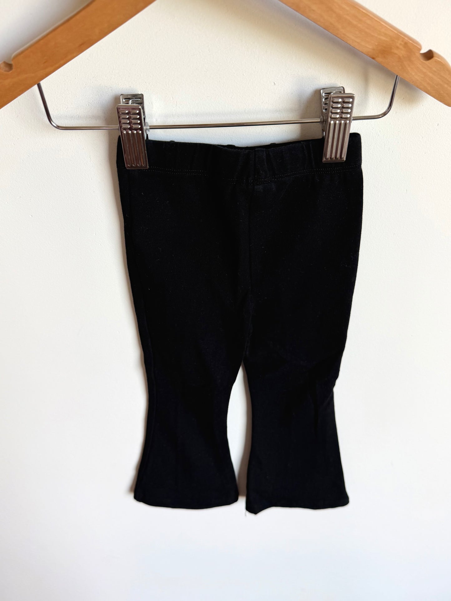 Black Flared Leggings/ 18m