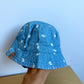 Whale Chambray Sun Hat / 3-6m?