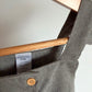 Grey Knit Ruffle Sleeve Dress with Buttons / 6-9m