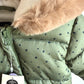 Hooded Olive Bunting Suit (With Tags) / 0-3m
