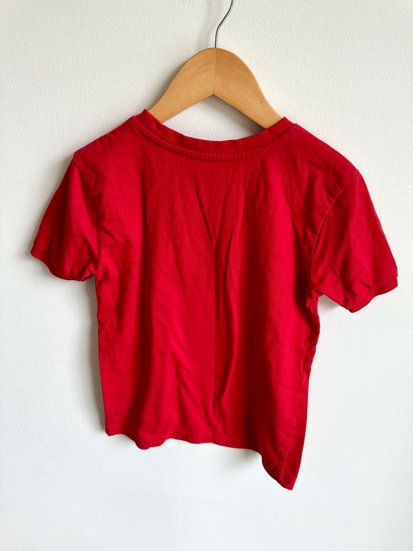 Red Canada Tee / 7-8 years