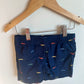 Navy Car Shorts / 2T