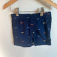 Navy Car Shorts / 2T
