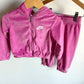 Pink Nike Zip Hoodie + Pants Set / 2T