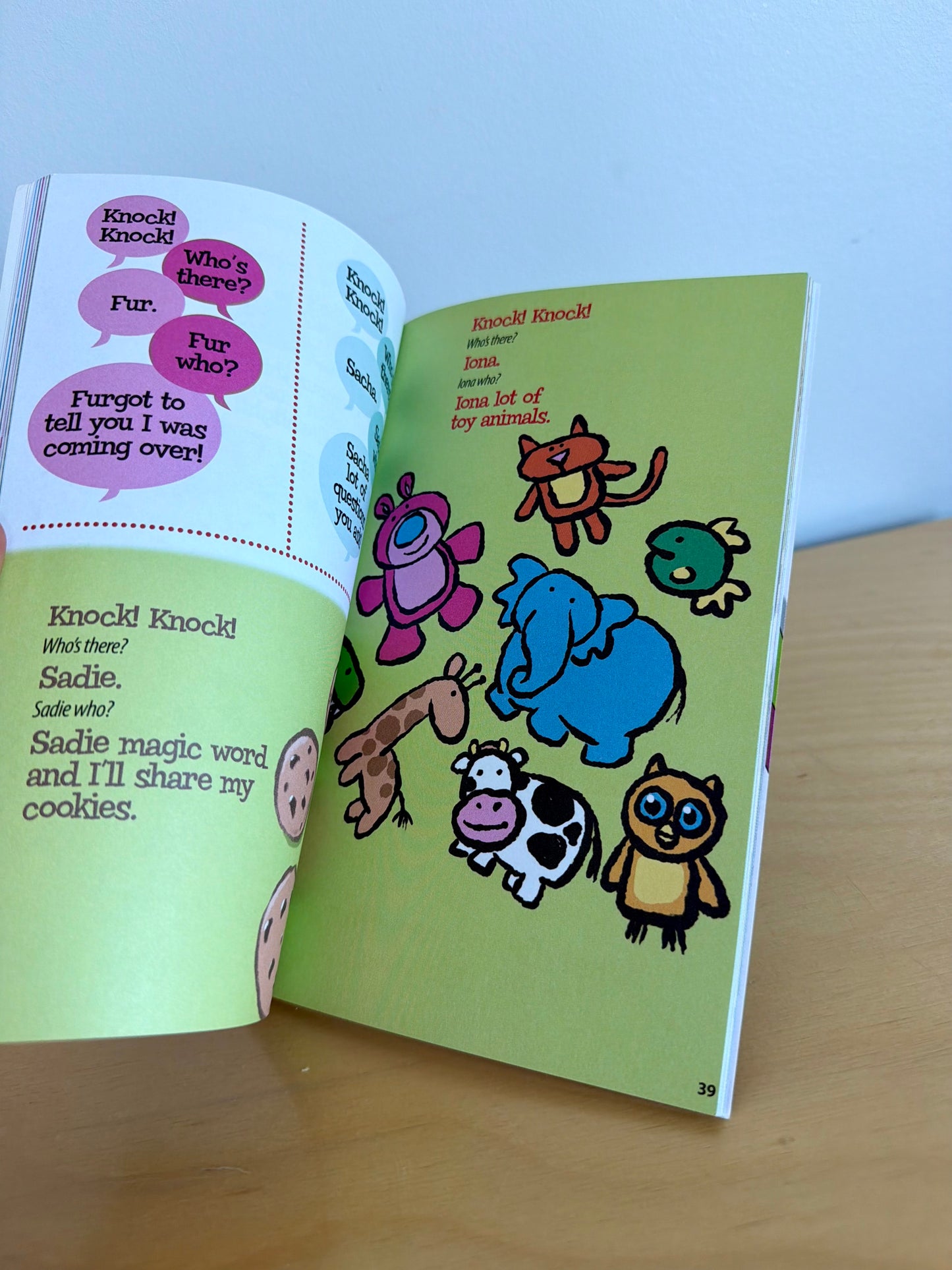 Knock! Knock! Jokes And More Book / 3-12 years