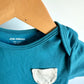 Blue Pocket Bodysuit / 12-18m