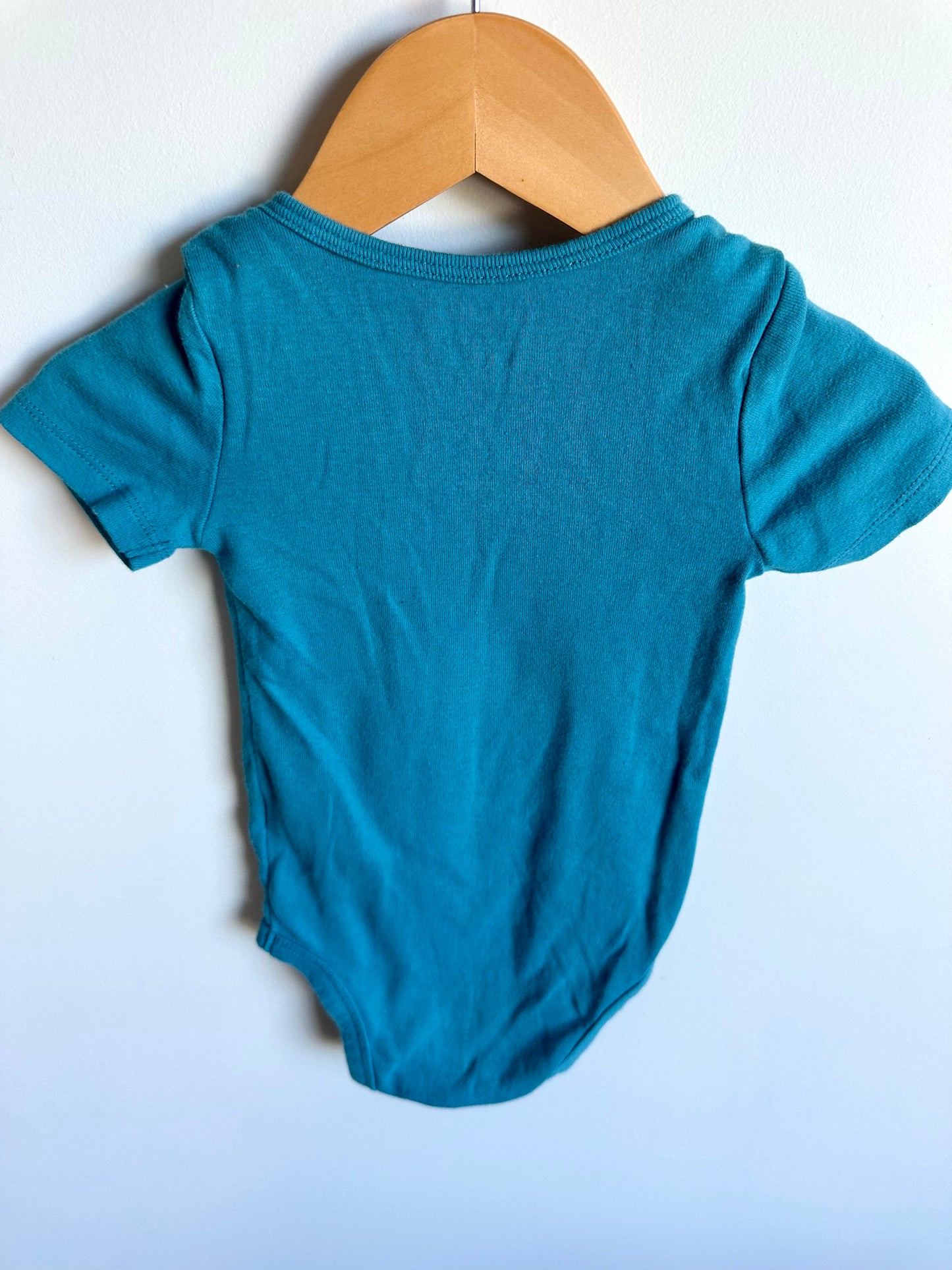 Blue Pocket Bodysuit / 12-18m