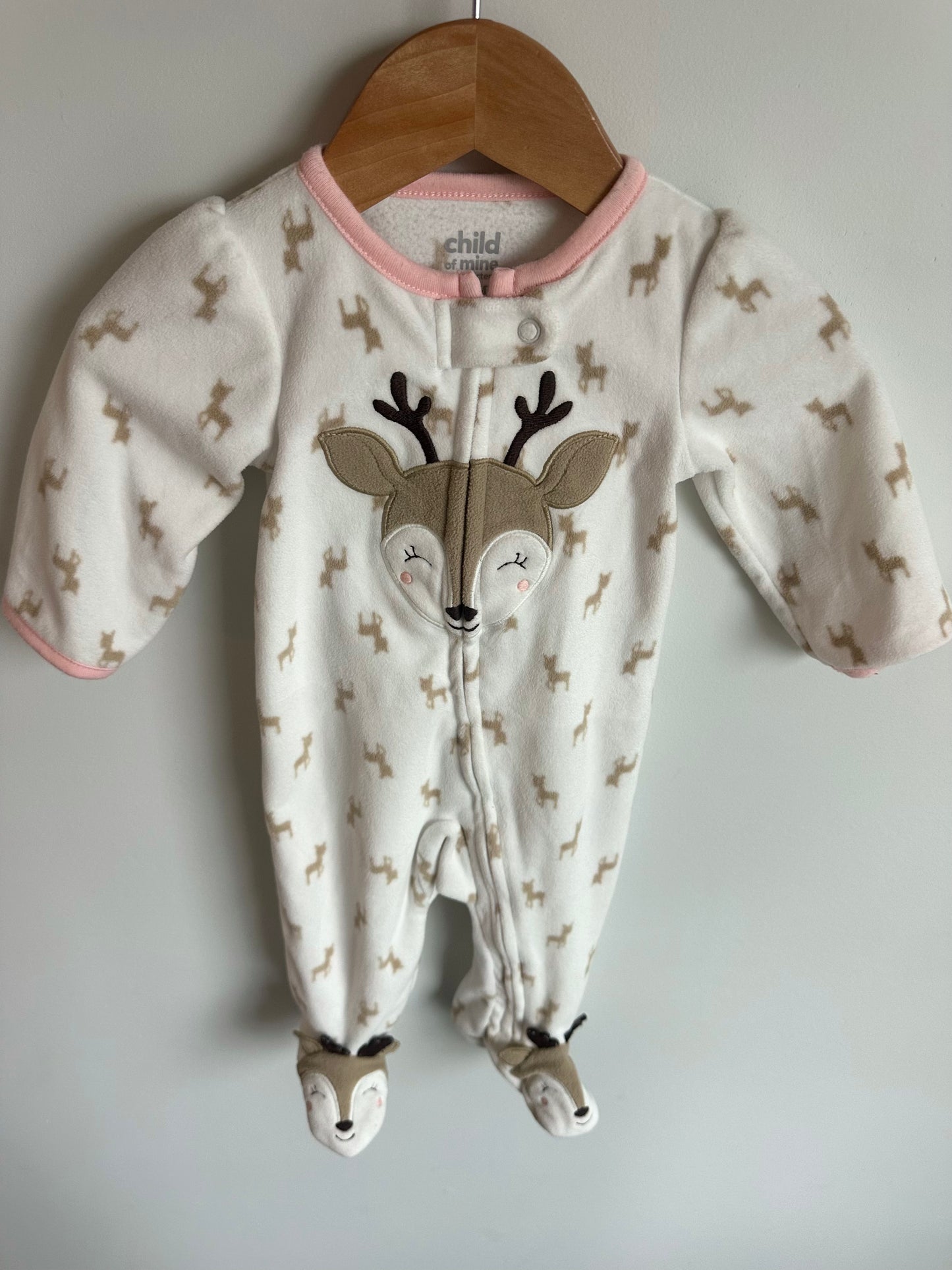 Deer Footed Sleeper / 3-6m
