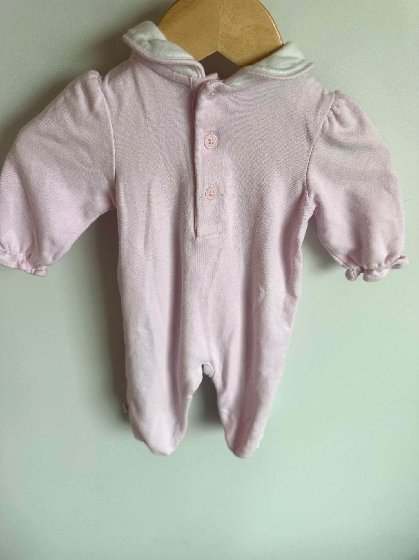 Vintage Pink Rousing Jumpsuit / 6m