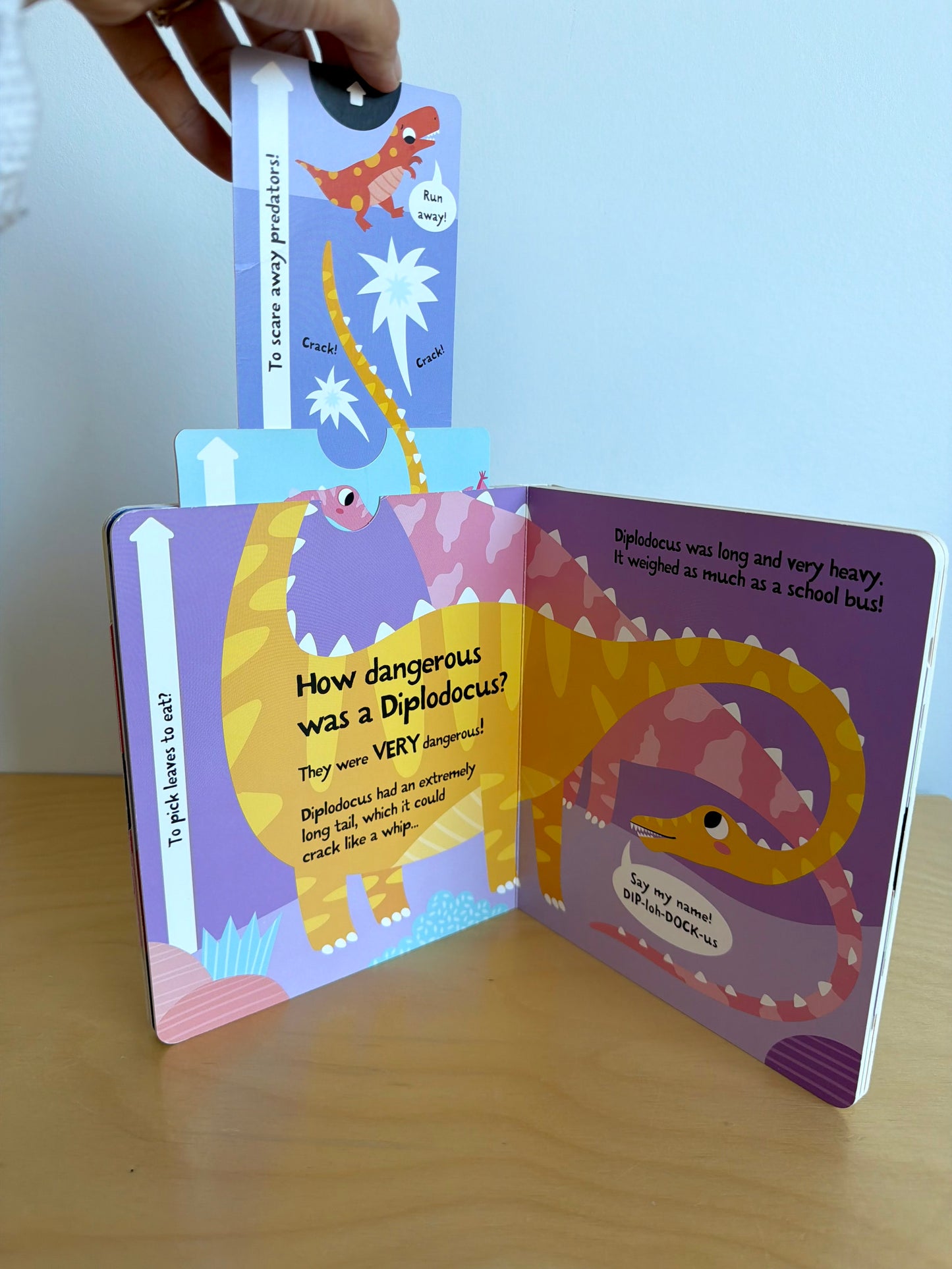 How Toothy Is A T.Rex Pull Out Book / 0-5 years