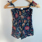 Gap Navy Floral Romper / 18-24m