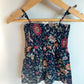 Gap Navy Floral Romper / 18-24m