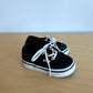 Vans Black with Gold Heart Shoes / Size 4 Toddler