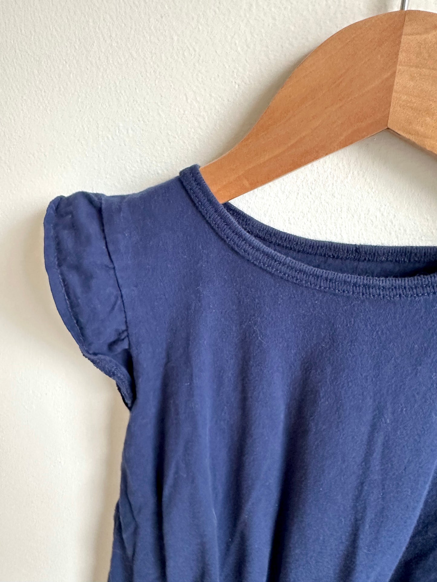 Navy Top with Knot / 4T