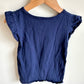 Navy Top with Knot / 4T