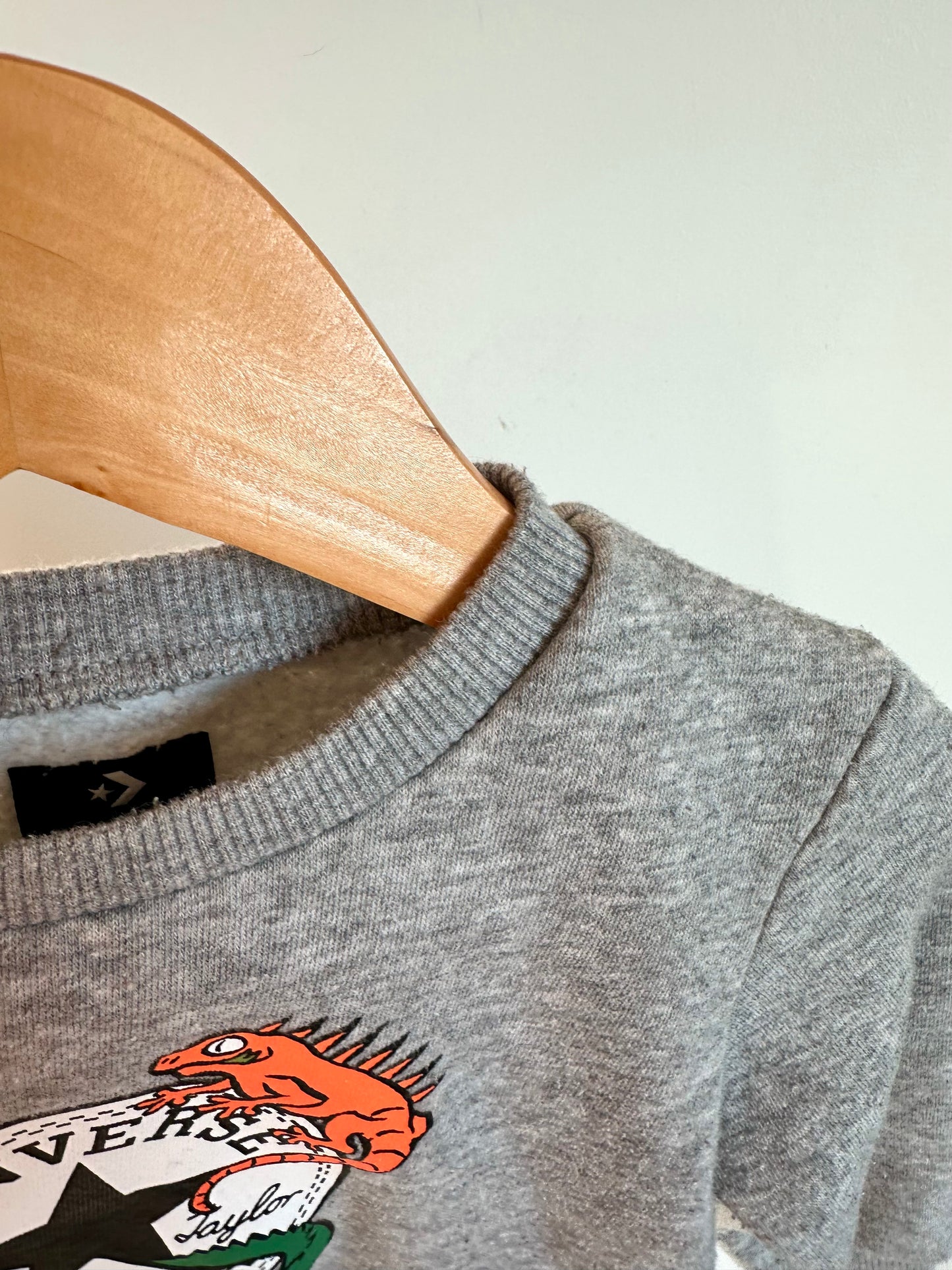 Converse Grey Crewneck / 18m