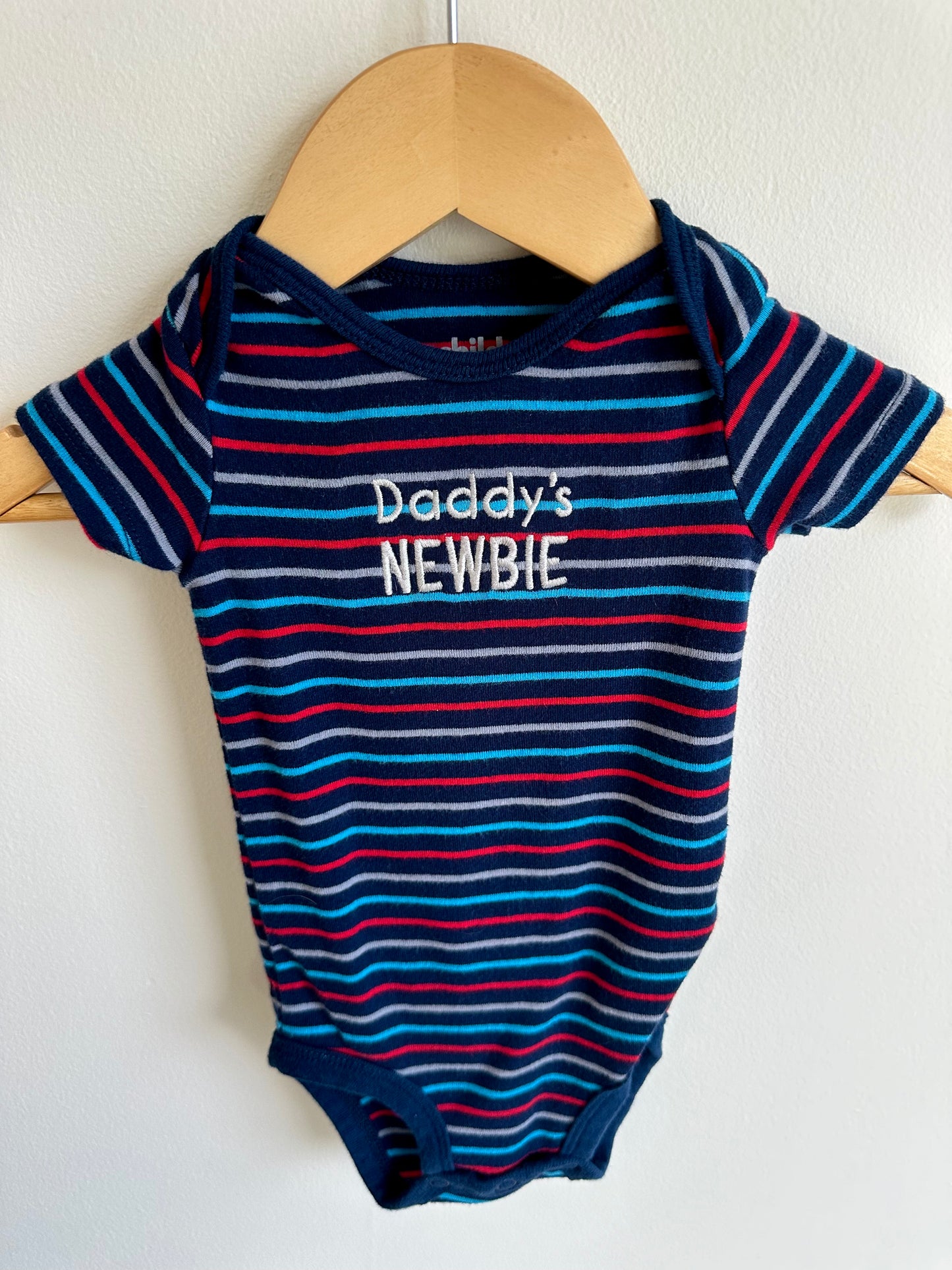 Daddy's Newbie Bodysuits / 3-6m