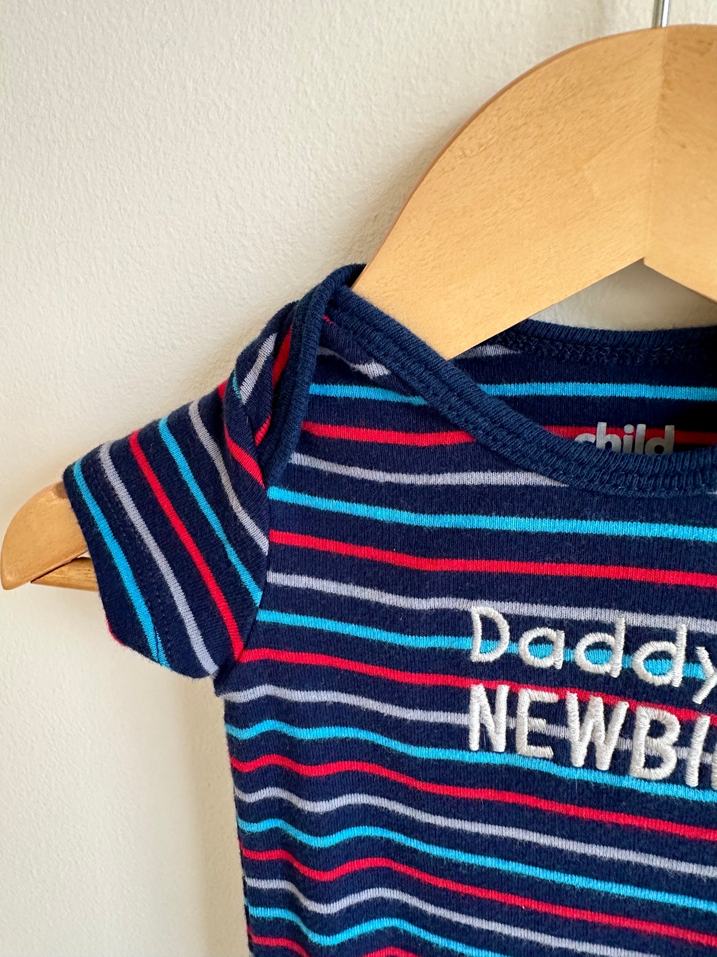 Daddy's Newbie Bodysuits / 3-6m