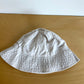White Bucket Hat / 12m