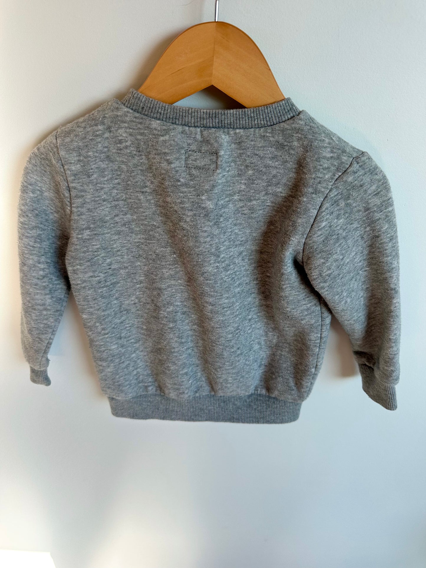 Converse Grey Crewneck / 18m