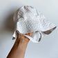 White Bucket Hat / 12m