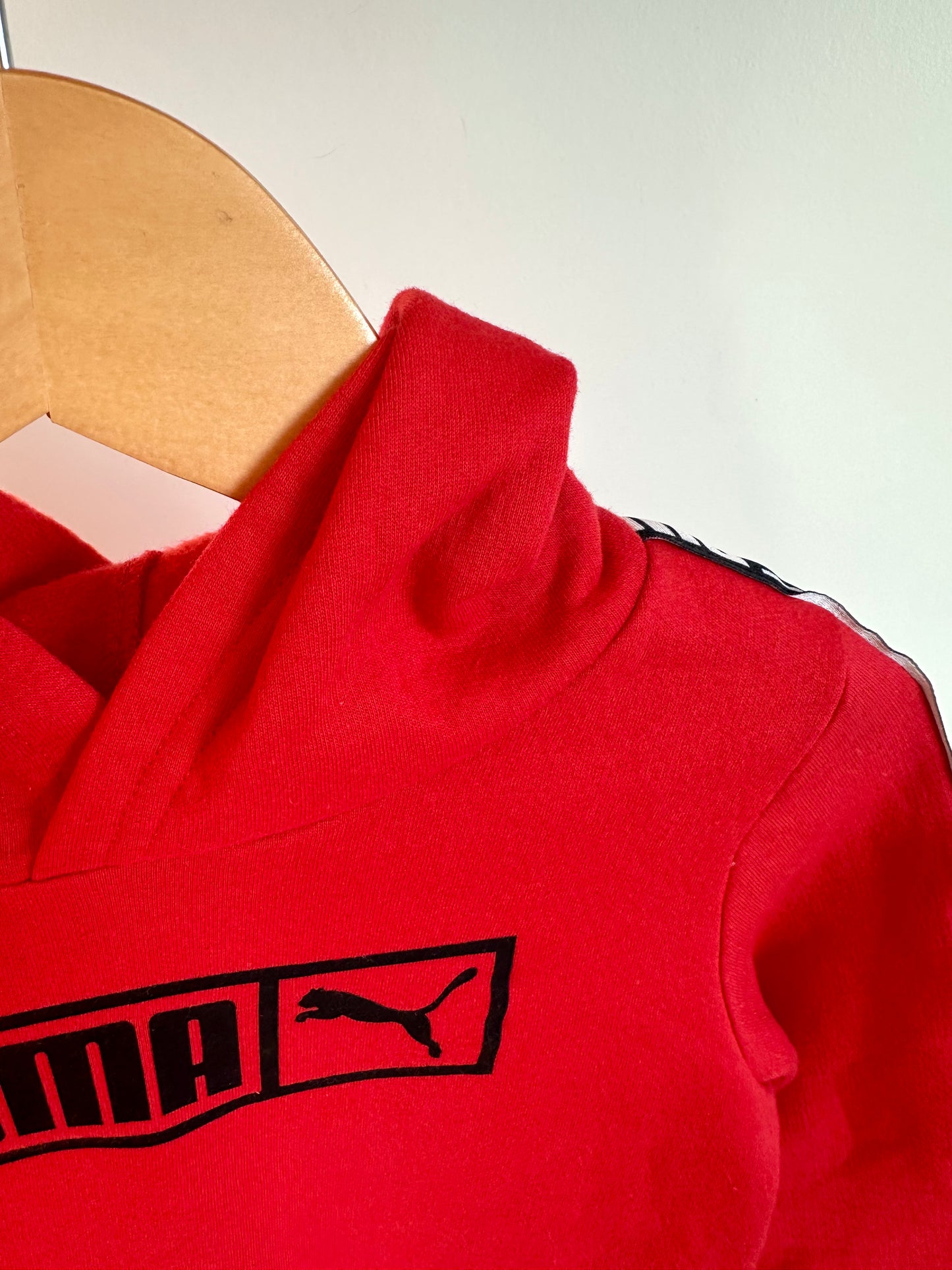 Puma Red Hoodie / 18m