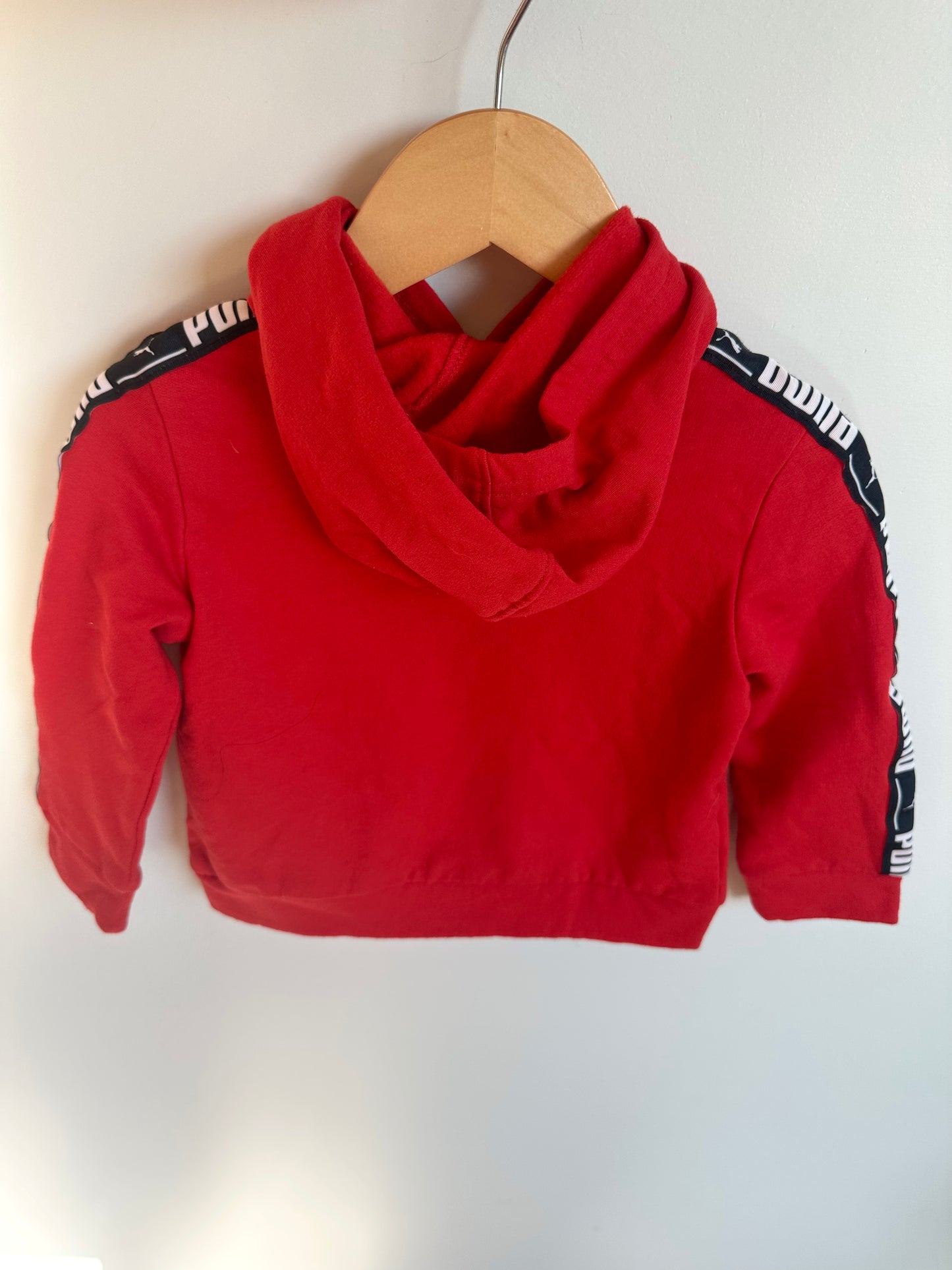 Puma Red Hoodie / 18m