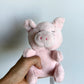 Weighted Pig Stuffed Animal