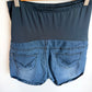 Maternity Chambray Shorts / L