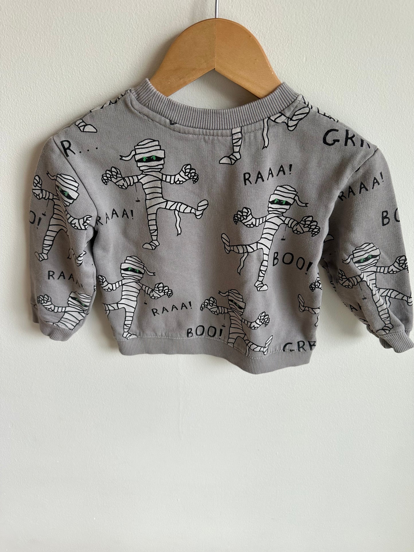 Mummy Grey Sweater / 18-24m